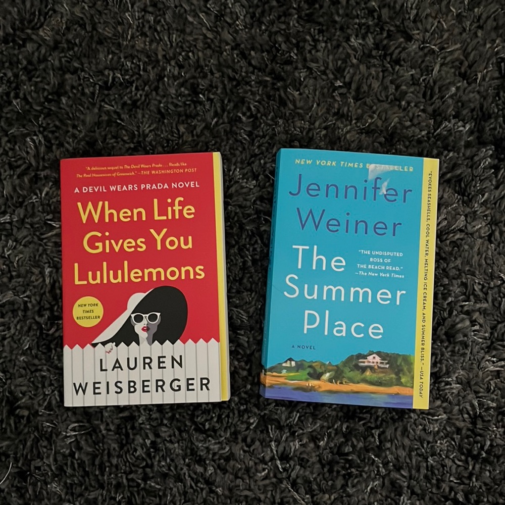 Paperback book bundle. Two best selling authors!